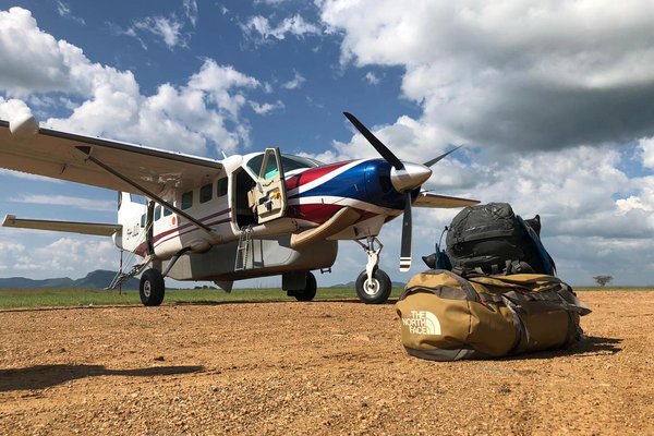 Bush plane — activities in Tanzania