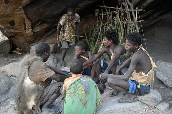 Hadzabe — wildlife in Tanzania
