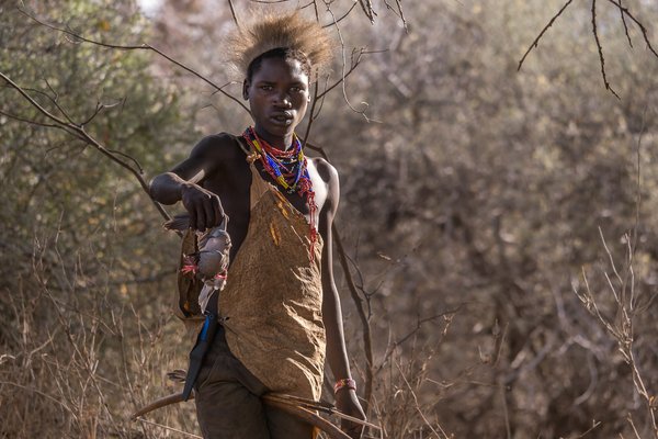 Hadzabe — wildlife in Tanzania