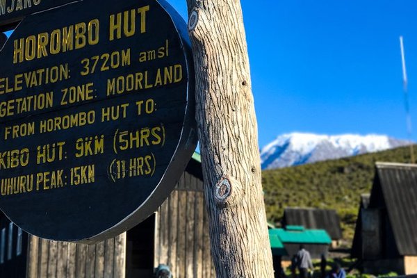 Horombo Hut — trekking in Tanzania