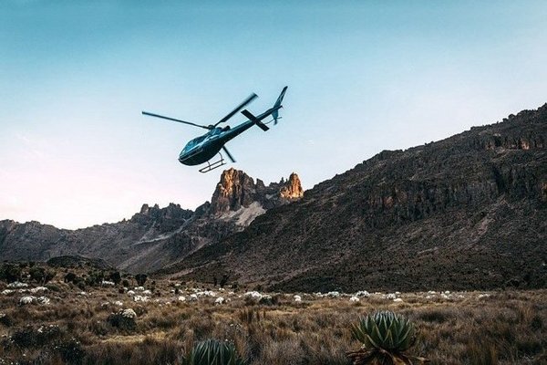 Kilimanjaro Helicopter rescue — trekking in Tanzania