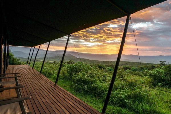 View from the hotel — lodges in Tanzania