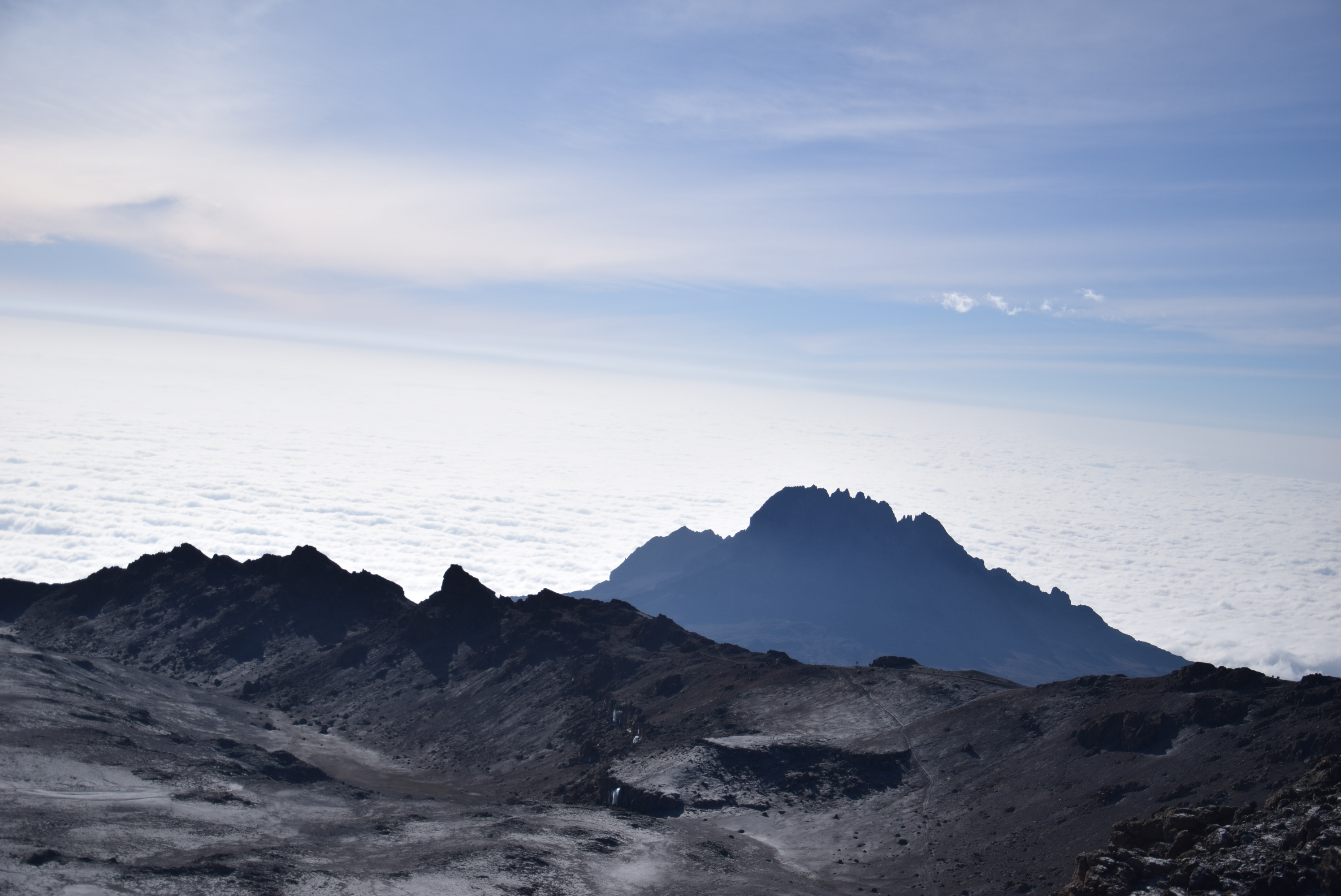 Third Cave Camp (3,930 m / 12,893 ft) → School Hut Camp (4,710 m / 15,452 ft)