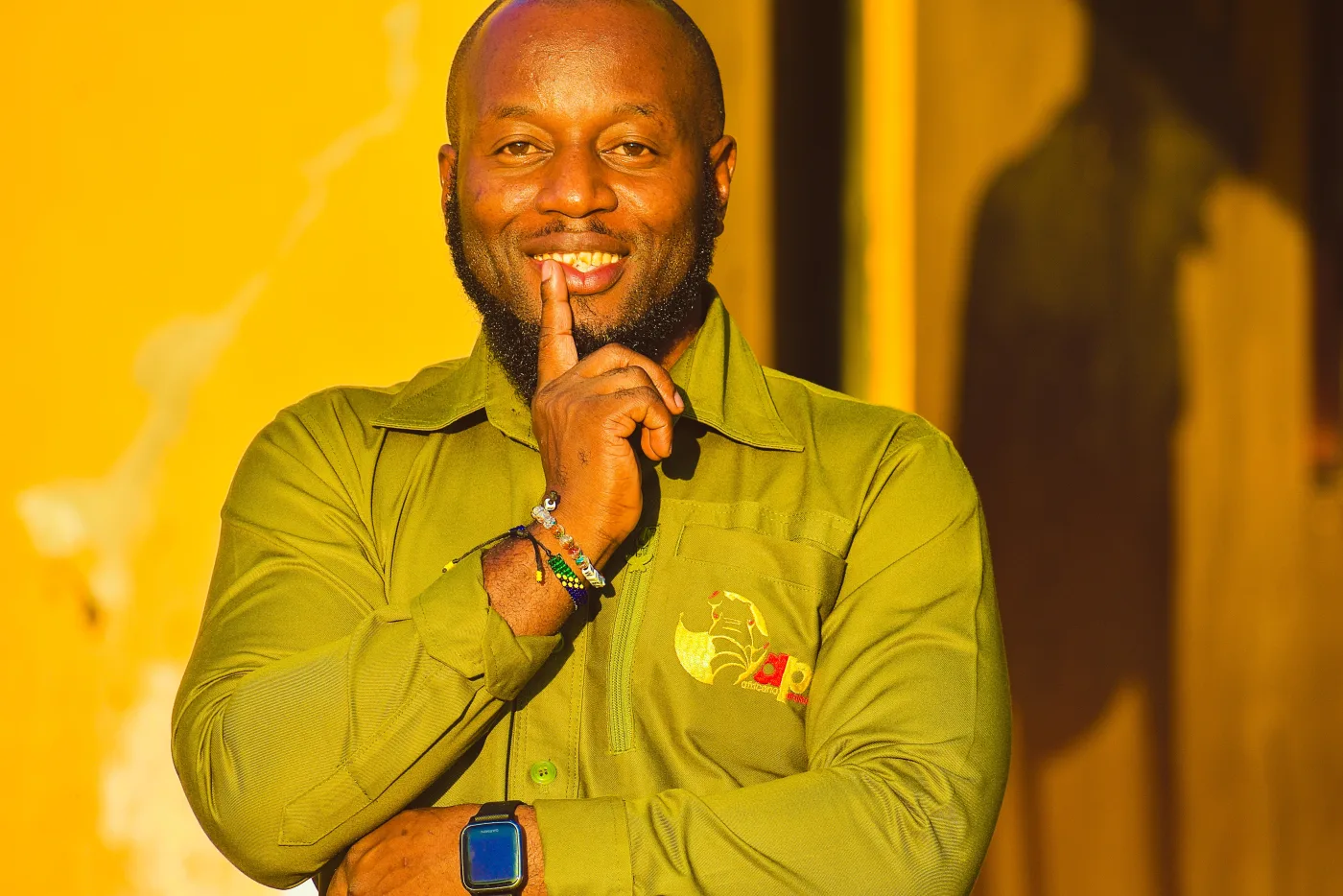 Gideon Leonard Mawenya, founder of Africano Paraiso in Arusha, Tanzania