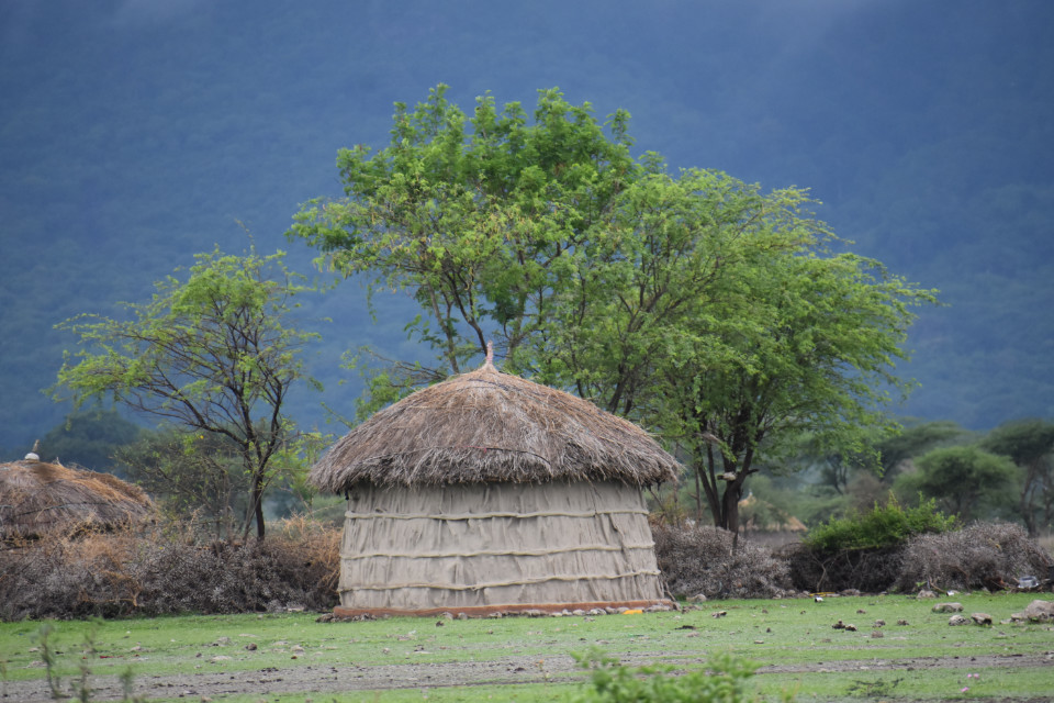 Landscape near the Esilalei community in Northern Tanzania